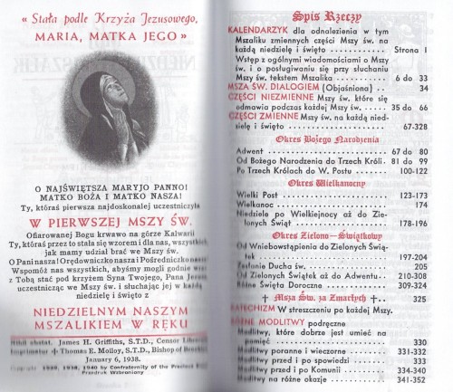 Mszalik ProhibitaSpis Treści(1)